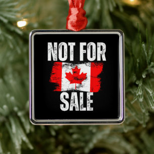 Ornamento De Metal O Canadá não é o 51º estado à venda Orgulho Canade