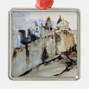 Ornamento De Metal O castelo de Vianden, 1871