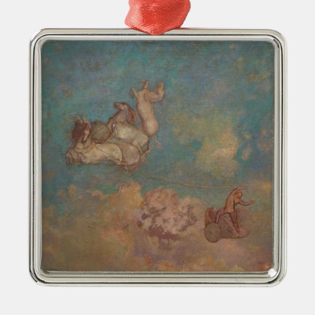 Ornamento De Metal O Chariot de Apollo (Frente)