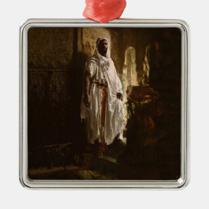 Ornamento De Metal O Chefe de Arte Africano Moura