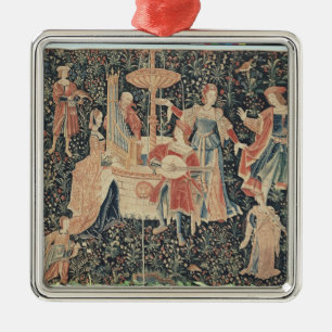 Ornamento De Metal O concerto na fonte