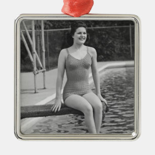 Ornamento De Metal O conselho de mergulho