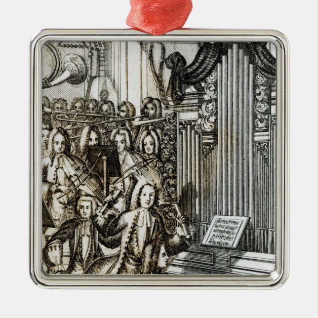 Ornamento De Metal O considerando do órgão (Frente)