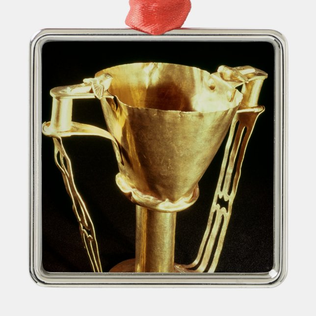 Ornamento De Metal O copo de Nestor, Mycenae, c.1550-1500 BC (Frente)