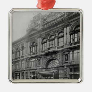 Ornamento De Metal O critério Restaurante e Teatro, 1902