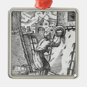 Ornamento De Metal O curtidor