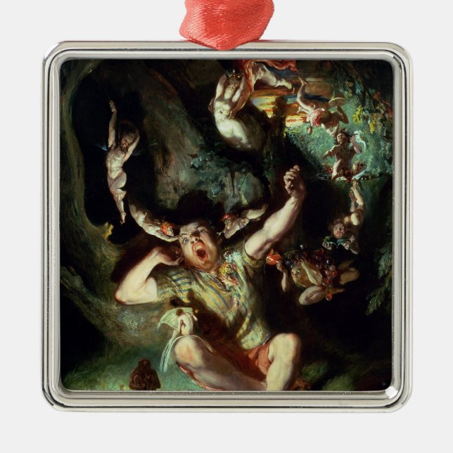 Ornamento De Metal O desencanto da parte inferior (Frente)