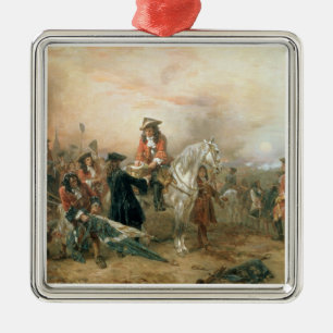 Ornamento De Metal O duque de Marlborough (1650-1722) que assina o De