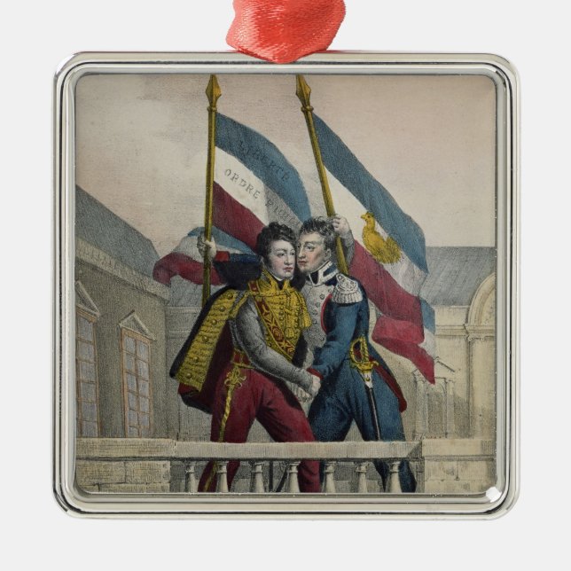 Ornamento De Metal O duque de Orleans (Frente)