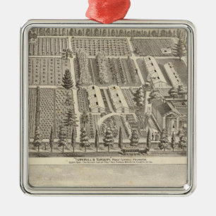 Ornamento De Metal O Enfermeiro de Turnbull, Fitch res