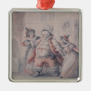 Ornamento De Metal O escape de Falstaff