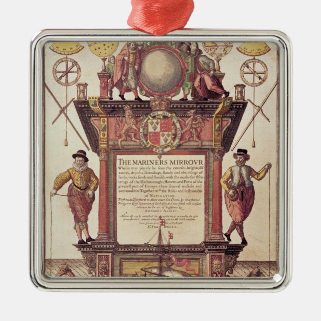 Ornamento De Metal O espelho dos navegadores, titlepage (Frente)