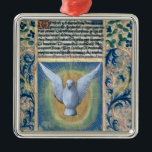 Ornamento De Metal O Espírito Santo<br><div class="desc">Senhora Lat. Q.v.I.126 f.90 o Espírito Santo, do "livro das horas de d'Orleans de Louis", 1469% pipe% pelo lugar da arte de Jean Colombe |: Biblioteca nacional, número de coleção da imagem do artista francês | de St Petersburg, Rússia |: XJL197051</div>