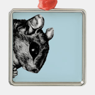 Ornamento De Metal O Esquilo