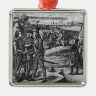 Ornamento De Metal O exército de Tadeusz Kosciuszko, 1794