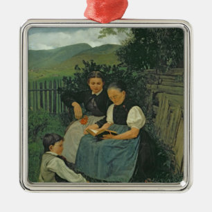 Ornamento De Metal O fim do dia, 1868