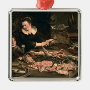 Ornamento De Metal O Fishmonger