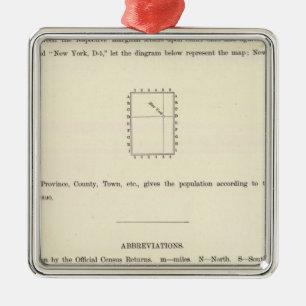 Ornamento De Metal O frontispício do Verso posicionou o atlas