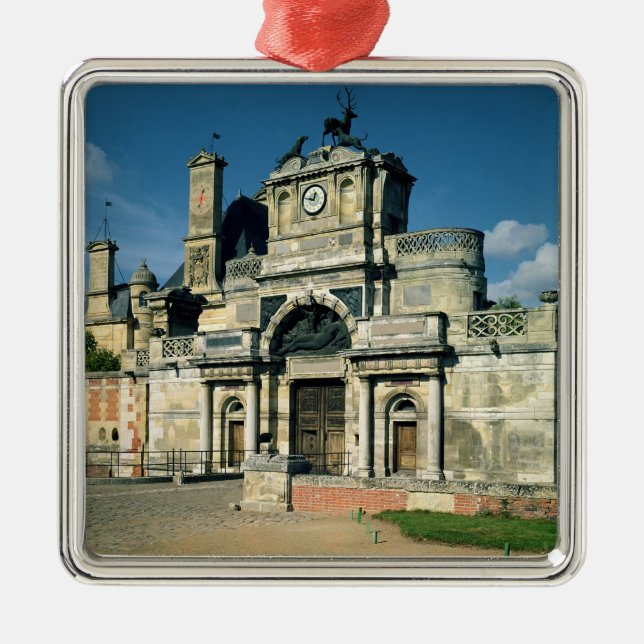 Ornamento De Metal O gatehouse (Frente)