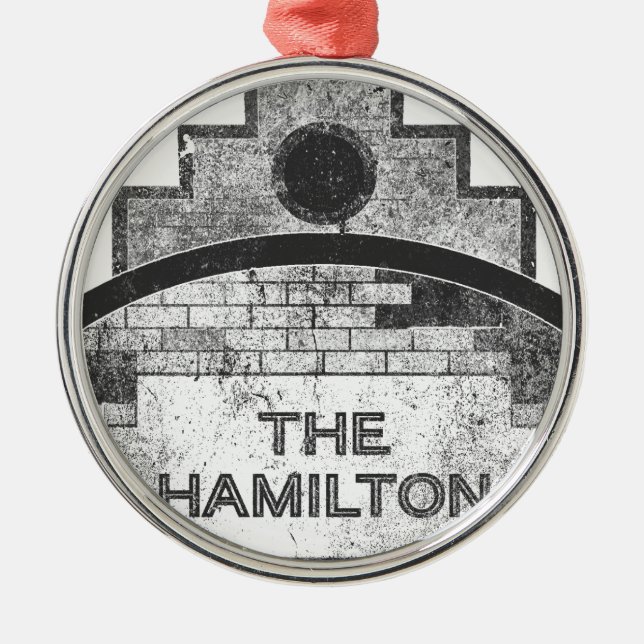 Ornamento De Metal o hamilton (Frente)