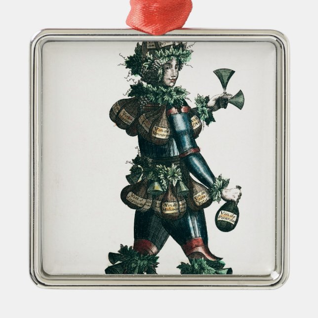 Ornamento De Metal O Innkeeper, design alegórico do traje (Frente)