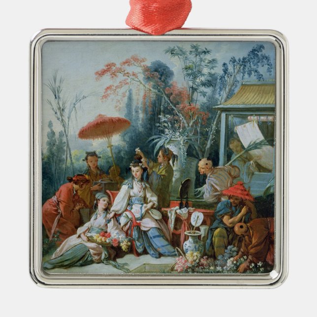 Ornamento De Metal O jardim chinês, c.1742 (Frente)