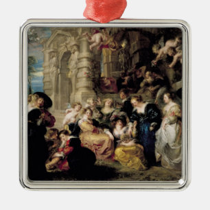 Ornamento De Metal O jardim do amor, c.1630-32