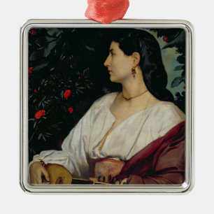 Ornamento De Metal O jogador do bandolim, 1865