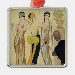 Ornamento De Metal O julgamento de Paris, 1920-30 (impressão do
