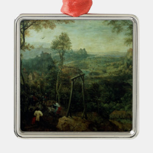 Ornamento De Metal O Magpie no patíbulo, 1568