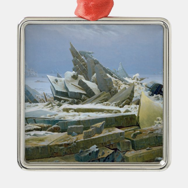 Ornamento De Metal O Mar Polar, 1824 (Frente)