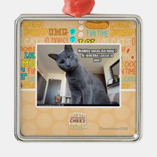 Ornamento De Metal O meio de Wadya "obtem a ajuda"?