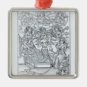 Ornamento De Metal O Melusine Fay