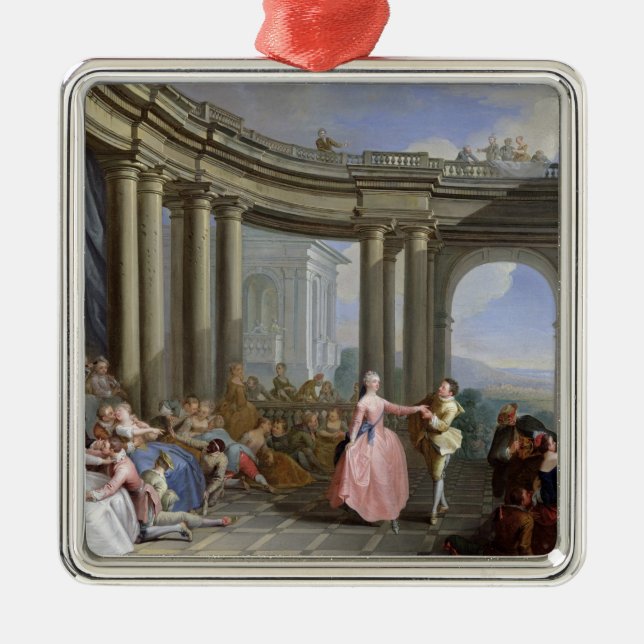 Ornamento De Metal O Minuet (Frente)