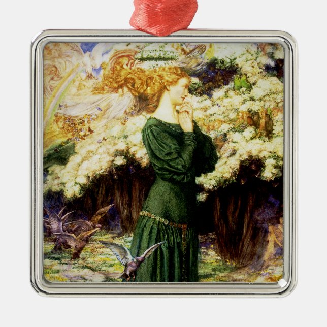 Ornamento De Metal O Mundo do Lover (Frente)