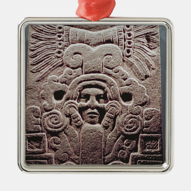 Ornamento De Metal O nascimento de Topiltzin, 800-1100 (Frente)