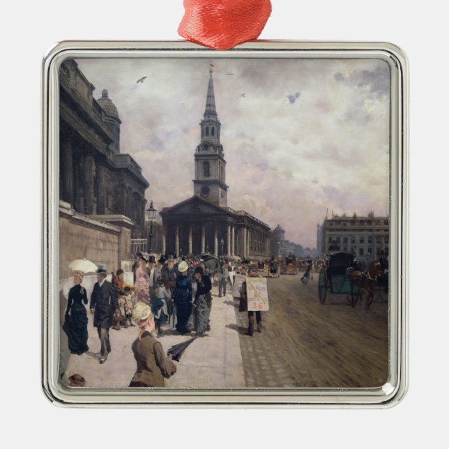 Ornamento De Metal O National Gallery, Londres (Frente)