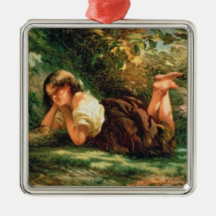 Ornamento De Metal O ninho