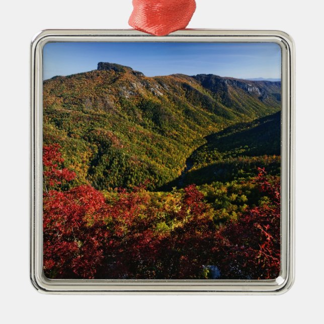Ornamento De Metal O outono de Linville Gorge frequentemente apelidou (Frente)