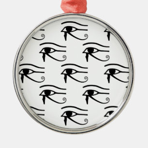 Ornamento De Metal O Padrão De Olhos De Hódromo