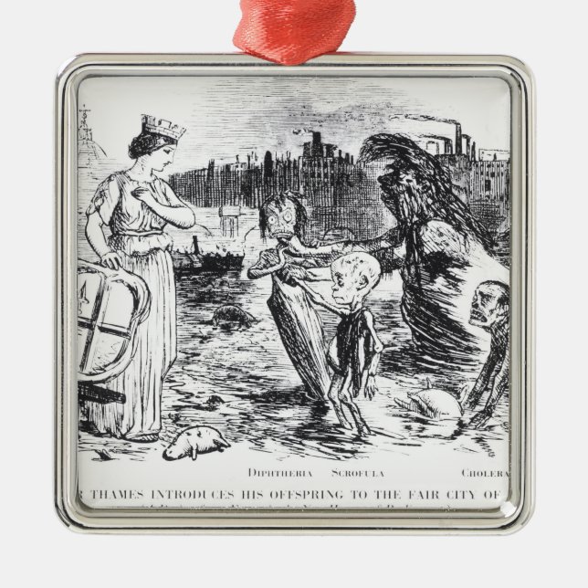 Ornamento De Metal O pai Tamisa introduz sua prole (Frente)