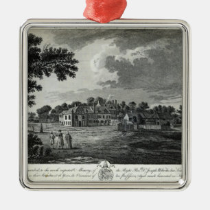 Ornamento De Metal O palácio episcopal antigo de Bromley