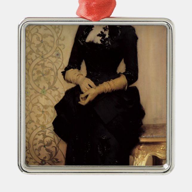 Ornamento De Metal O parisiense (Frente)