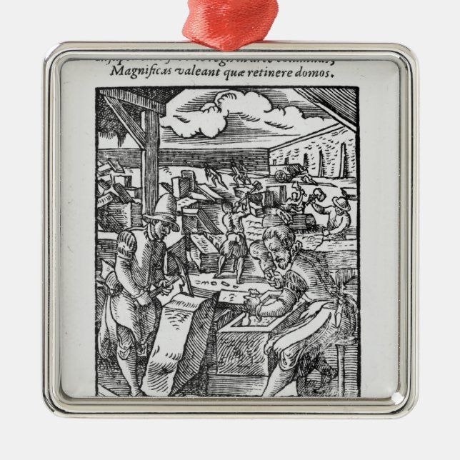 Ornamento De Metal O pedra-cortador (Frente)