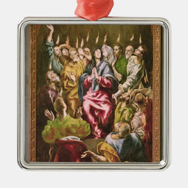 Ornamento De Metal O Pentecost, c.1604-14 (Frente)