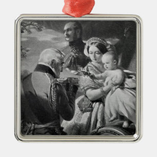 Ornamento De Metal O primeiro de maio de 1851, gravado por Werner