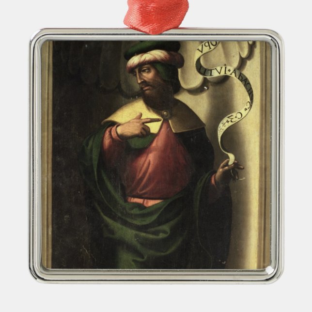 Ornamento De Metal O profeta Jeremiah (Frente)