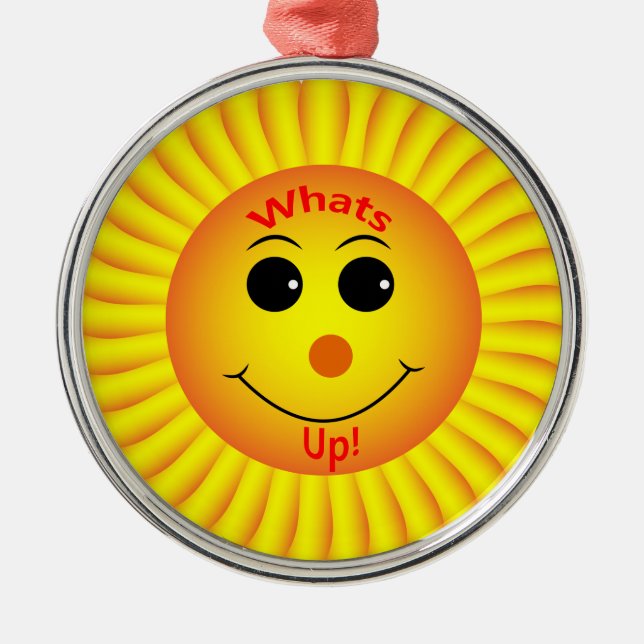 Ornamento De Metal O Que Foi! (Frente)