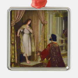 Ornamento De Metal O Rei e a Menina Menina