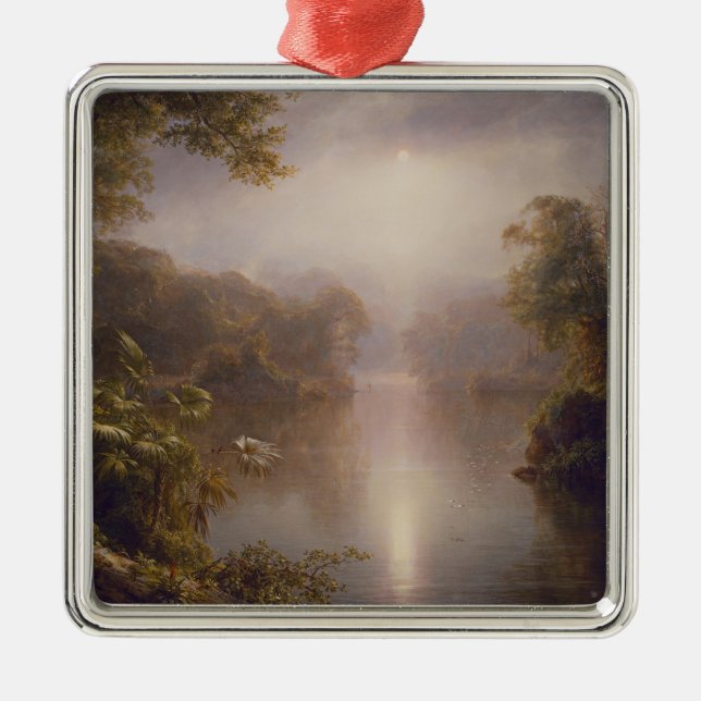 Ornamento De Metal O rio da luz (Manhã nos trópicos) (Frente)